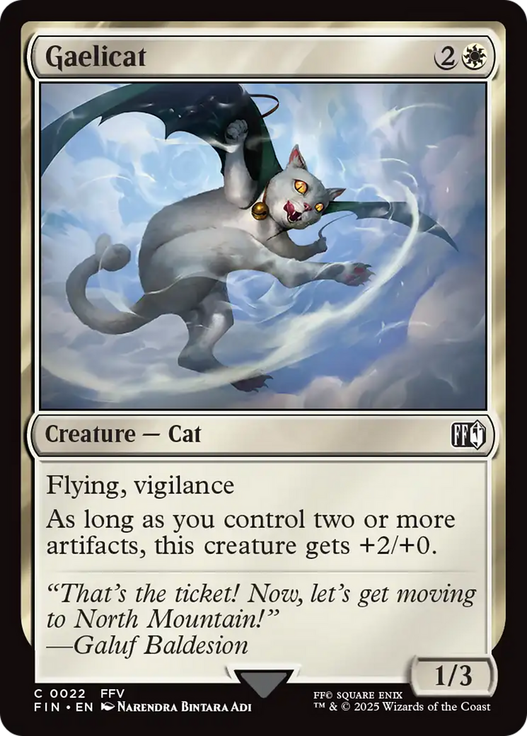 Gaelicat [FINAL FANTASY] | Exor Games New Glasgow