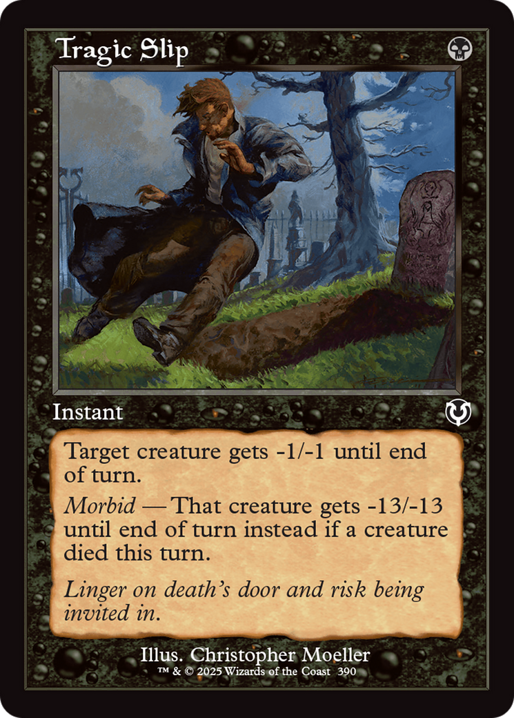 Tragic Slip (Retro Frame) [Innistrad Remastered] | Exor Games New Glasgow