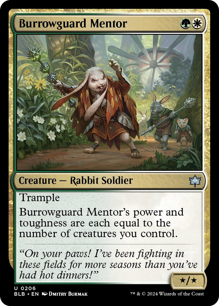 Burrowguard Mentor [Bloomburrow] | Exor Games New Glasgow