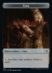 Shapeshifter (022) // Clue Double-Sided Token [Commander Legends: Battle for Baldur's Gate Tokens] | Exor Games New Glasgow