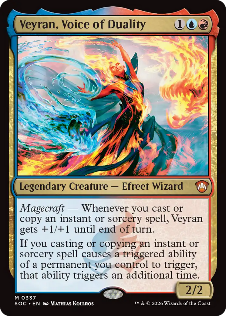 Veyran, Voice of Duality [Secrets of Strixhaven Commander] | Exor Games New Glasgow