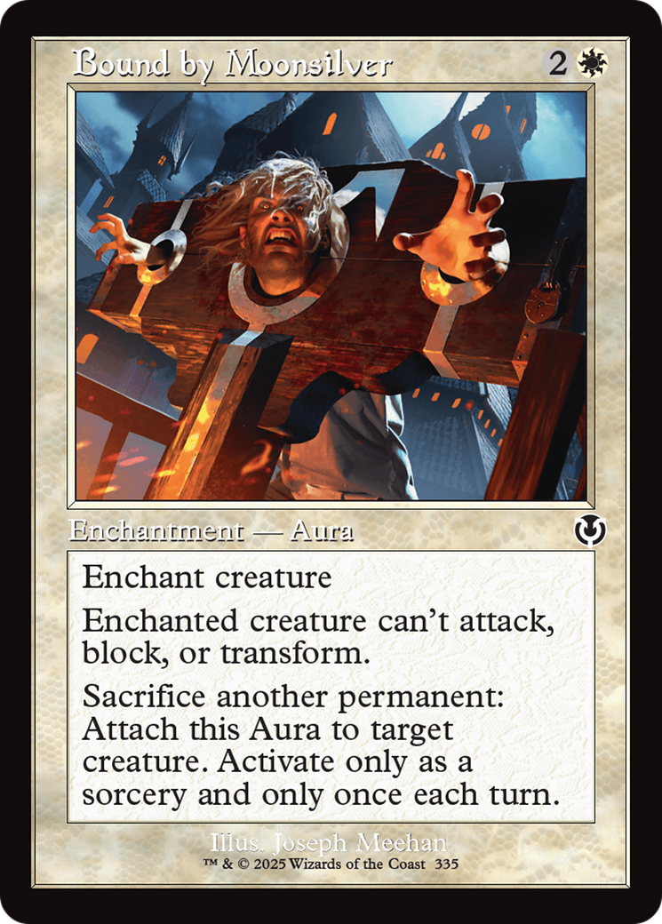 Bound by Moonsilver (Retro Frame) [Innistrad Remastered] | Exor Games New Glasgow