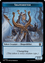 Dragon // Shapeshifter (0008) Double-Sided Token [Modern Horizons 3 Commander Tokens] | Exor Games New Glasgow