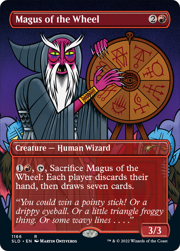 Magus of the Wheel (Borderless) [Secret Lair Drop Series] | Exor Games New Glasgow