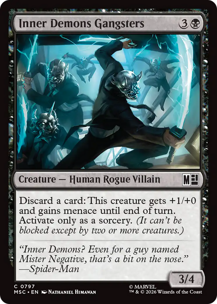 Inner Demons Gangsters [Marvel Super Heroes Commander] | Exor Games New Glasgow