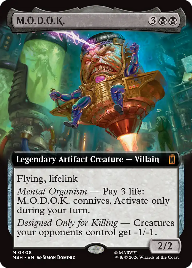 M.O.D.O.K. (Extended Art) [Marvel Super Heroes] | Exor Games New Glasgow