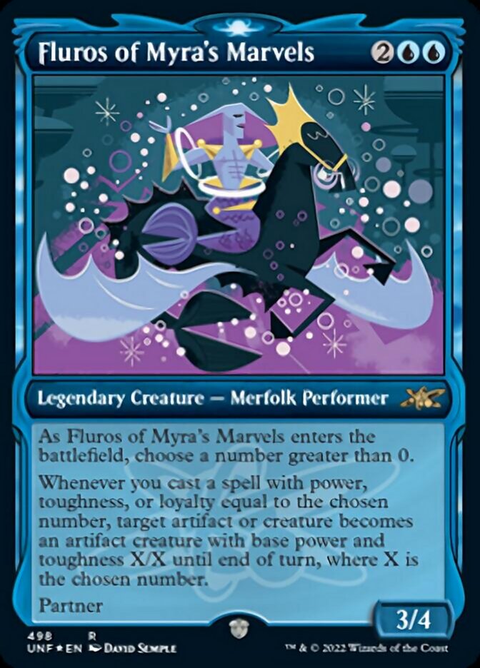 Fluros of Myra's Marvels (Showcase) (Galaxy Foil) [Unfinity] | Exor Games New Glasgow