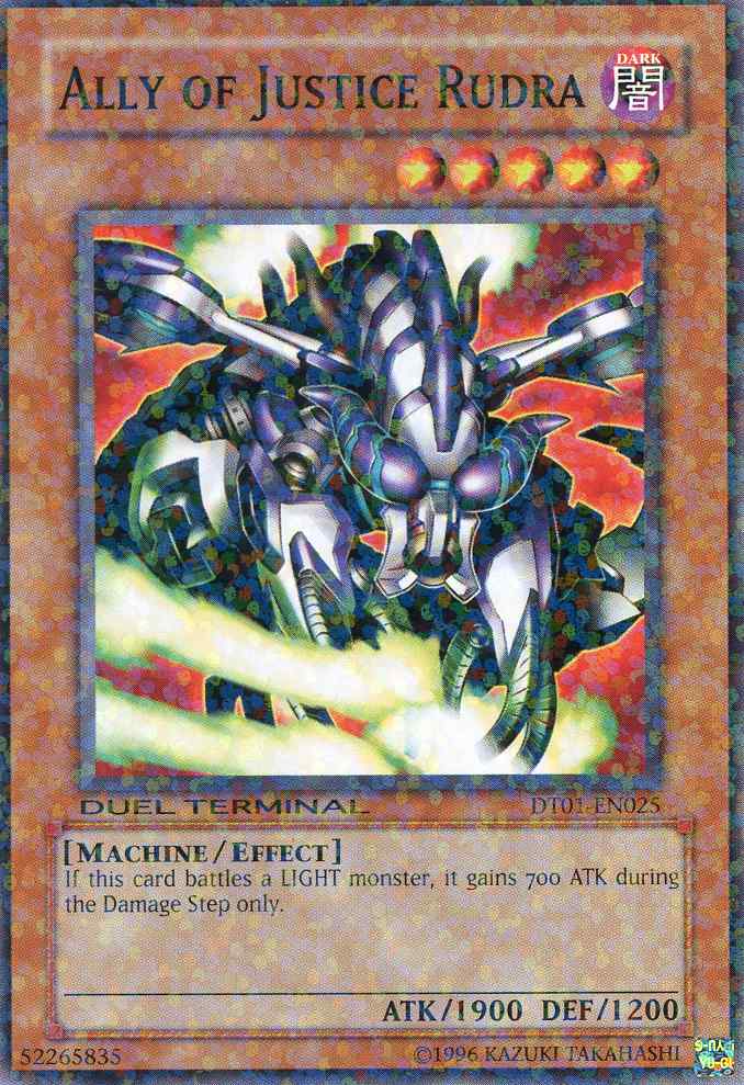 Ally of Justice Rudra [DT01-EN025] Common | Exor Games New Glasgow