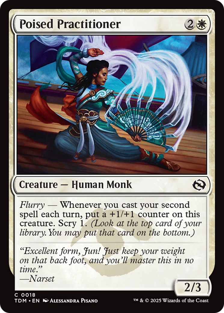 Poised Practitioner [Tarkir: Dragonstorm] | Exor Games New Glasgow
