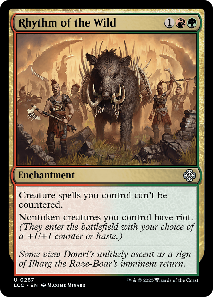Rhythm of the Wild [The Lost Caverns of Ixalan Commander] | Exor Games New Glasgow