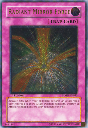 Radiant Mirror Force [FOTB-EN055] Ultimate Rare | Exor Games New Glasgow