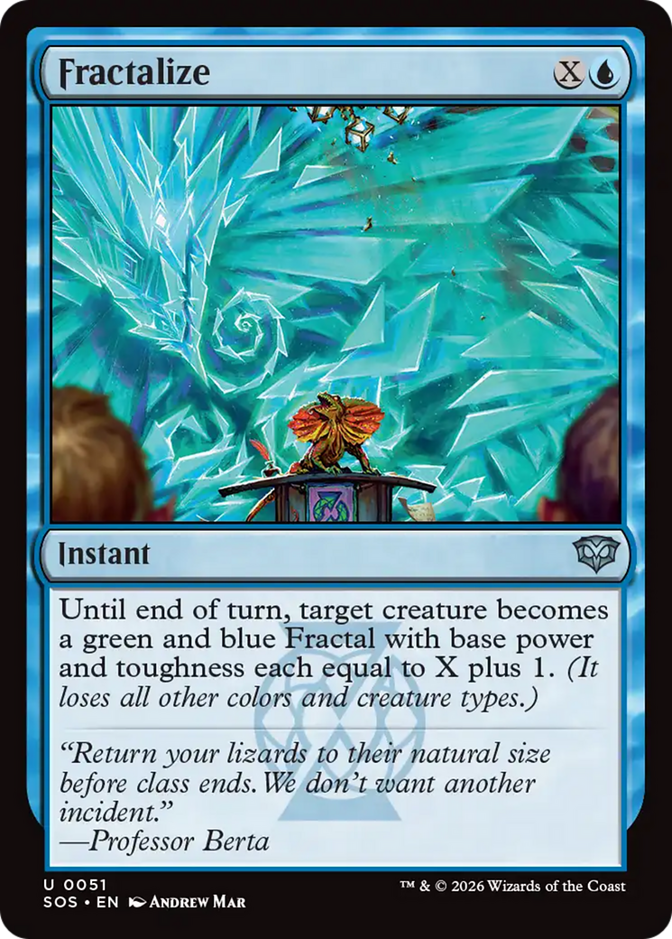 Fractalize [Secrets of Strixhaven] | Exor Games New Glasgow