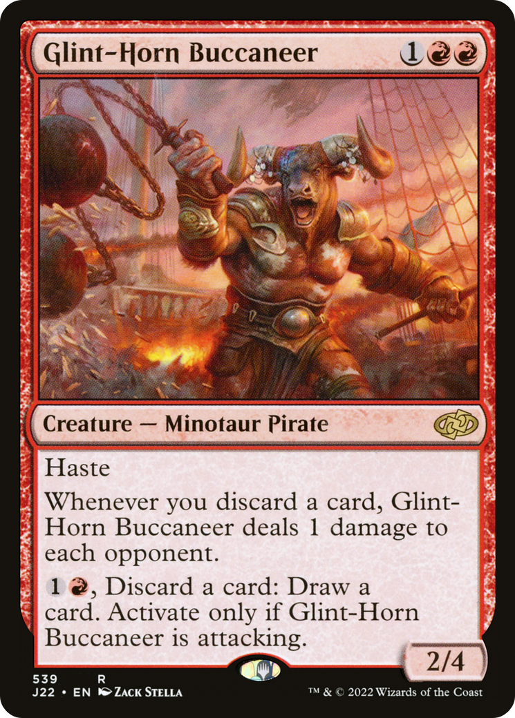 Glint-Horn Buccaneer [Jumpstart 2022] | Exor Games New Glasgow