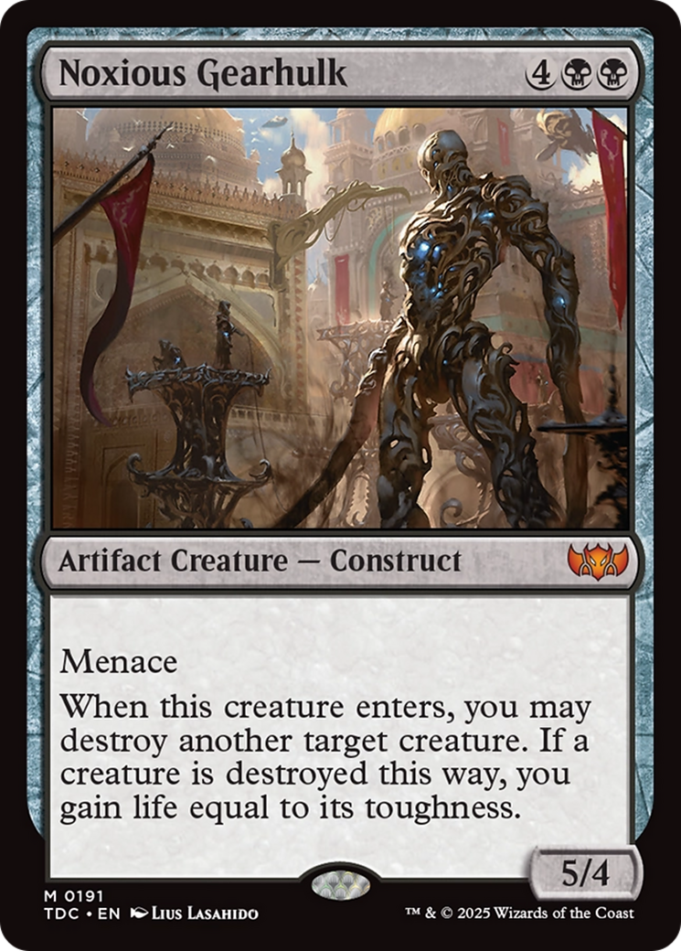 Noxious Gearhulk [Tarkir: Dragonstorm Commander] | Exor Games New Glasgow