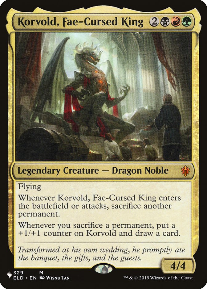 Korvold, Fae-Cursed King [The List] | Exor Games New Glasgow