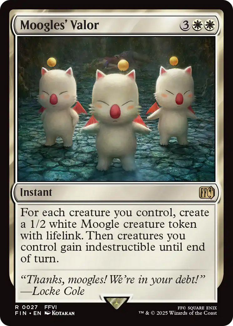 Moogles' Valor [FINAL FANTASY] | Exor Games New Glasgow