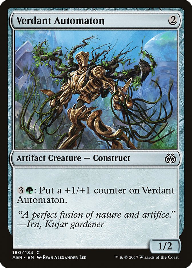 Verdant Automaton [Aether Revolt] | Exor Games New Glasgow