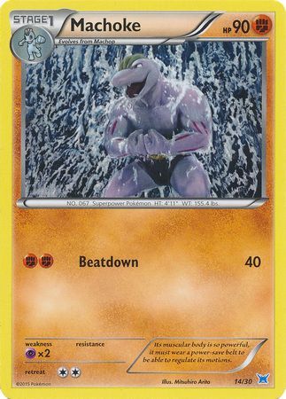 Machoke (14/30) [XY: Trainer Kit 2 - Latios] | Exor Games New Glasgow