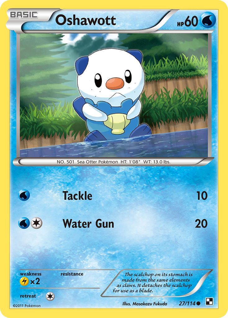 Oshawott (27/114) [Alternate Art Promos] | Exor Games New Glasgow