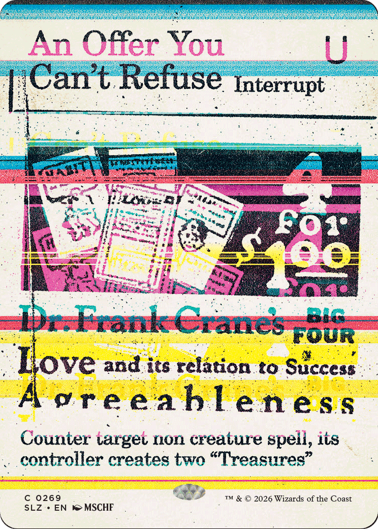 An Offer You Can't Refuse (0269) [Secret Lair x MSCHF: The Zeta Set] | Exor Games New Glasgow