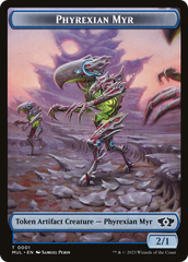 Phyrexian Myr // Phyrexian Hydra (11) Double-Sided Token [March of the Machine Tokens] | Exor Games New Glasgow