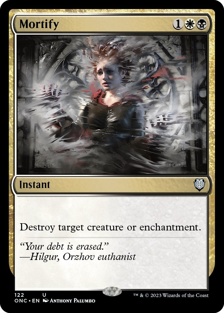 Mortify [Phyrexia: All Will Be One Commander] | Exor Games New Glasgow