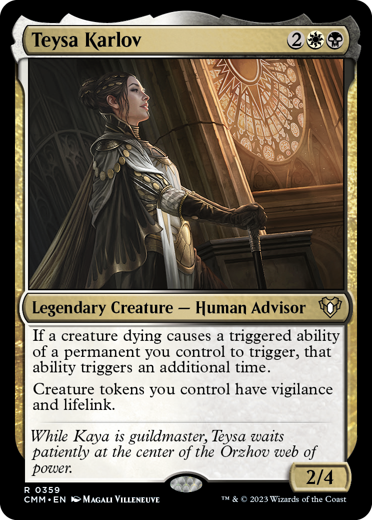 Teysa Karlov [Commander Masters] | Exor Games New Glasgow