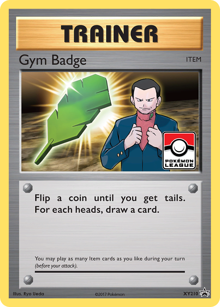 Gym Badge (XY210) (Giovanni) [XY: Black Star Promos] | Exor Games New Glasgow