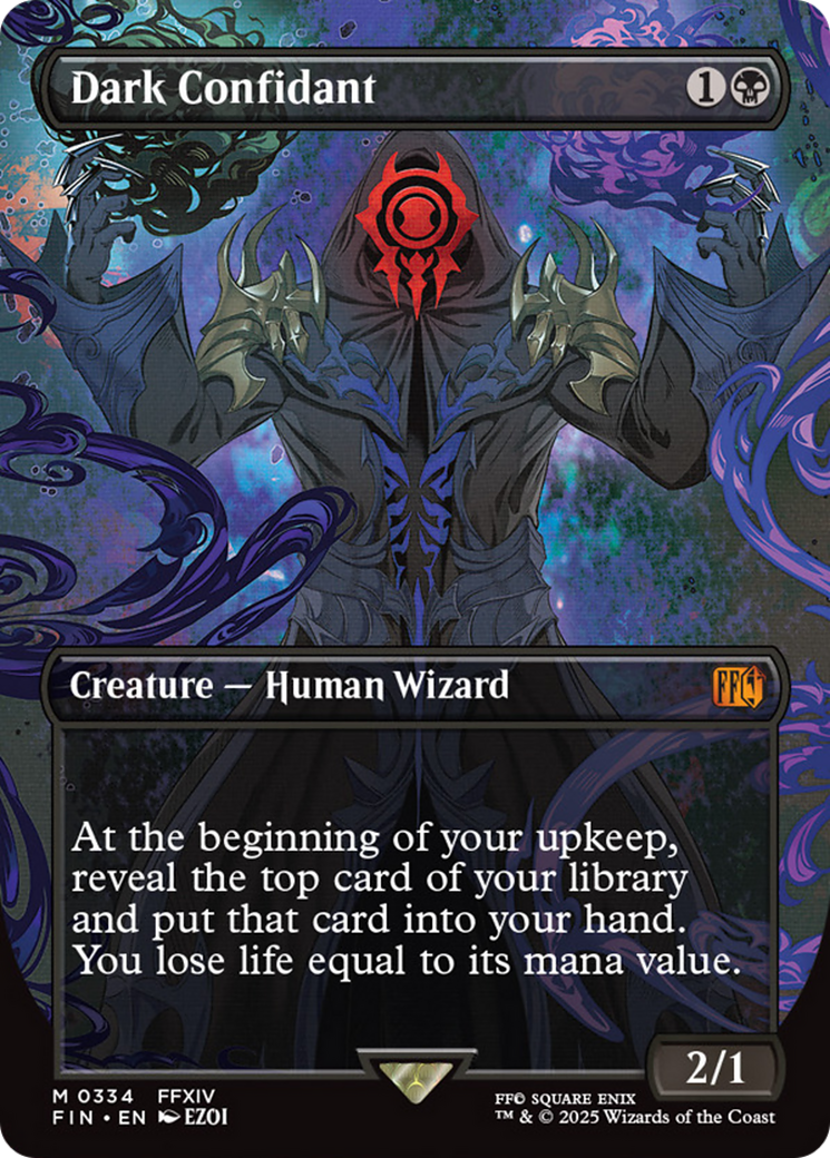 Dark Confidant (Borderless) [FINAL FANTASY] | Exor Games New Glasgow