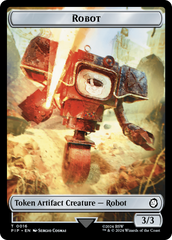 Junk // Robot Double-Sided Token [Fallout Tokens] | Exor Games New Glasgow