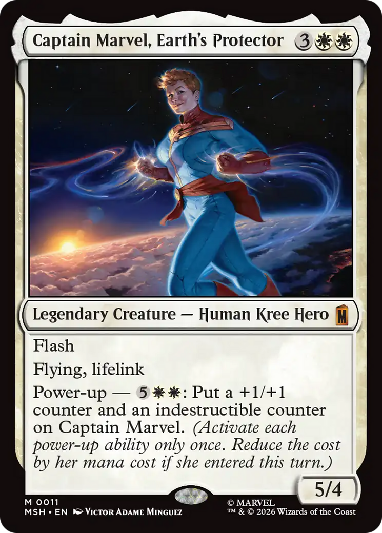 Captain Marvel, Earth's Protector [Marvel Super Heroes] | Exor Games New Glasgow