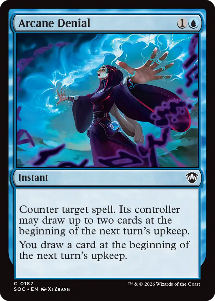 Arcane Denial [Secrets of Strixhaven Commander] | Exor Games New Glasgow