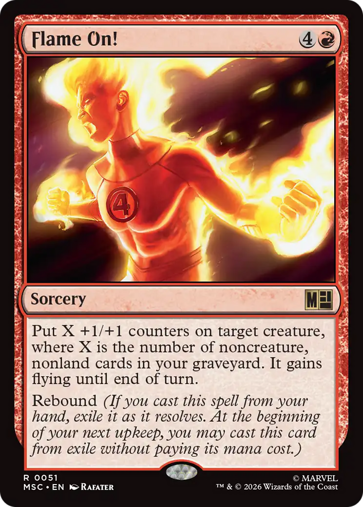Flame On! [Marvel Super Heroes Commander] | Exor Games New Glasgow