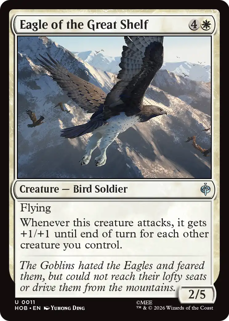 Eagle of the Great Shelf [The Hobbit] | Exor Games New Glasgow