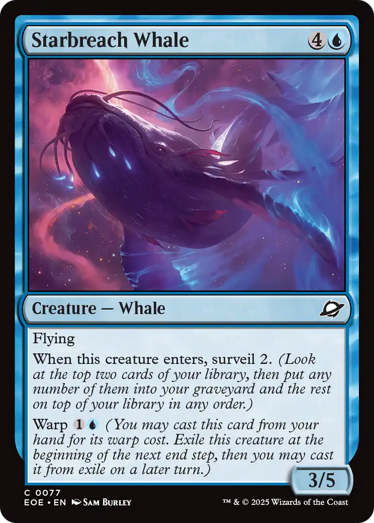 Starbreach Whale [Edge of Eternities] | Exor Games New Glasgow