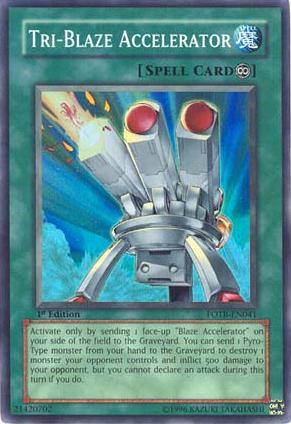 Tri-Blaze Accelerator [FOTB-EN041] Super Rare | Exor Games New Glasgow