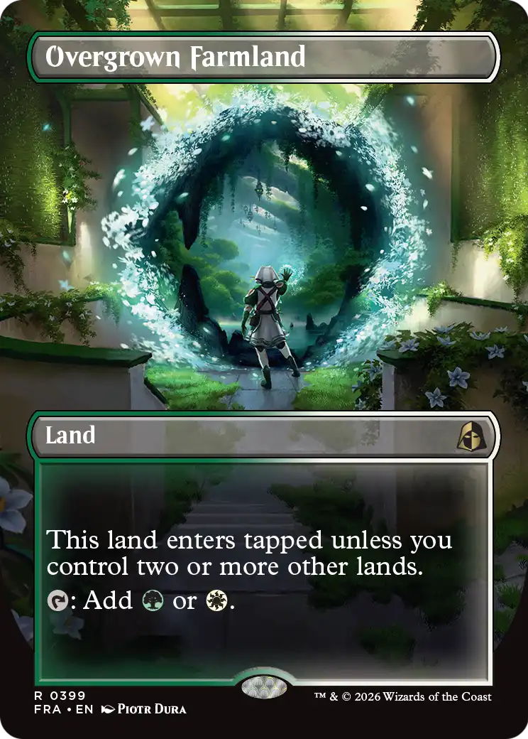 Overgrown Farmland (Borderless) [Reality Fracture] | Exor Games New Glasgow