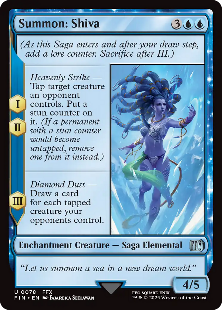 Summon: Shiva [FINAL FANTASY] | Exor Games New Glasgow