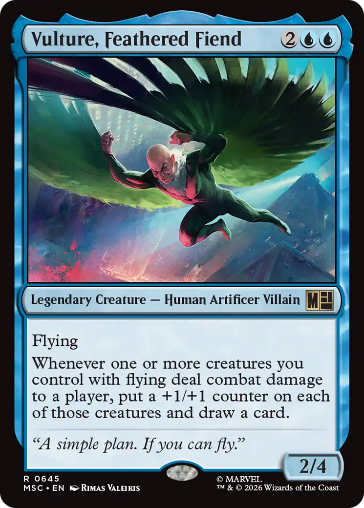 Vulture, Feathered Fiend [Marvel Super Heroes Commander] | Exor Games New Glasgow