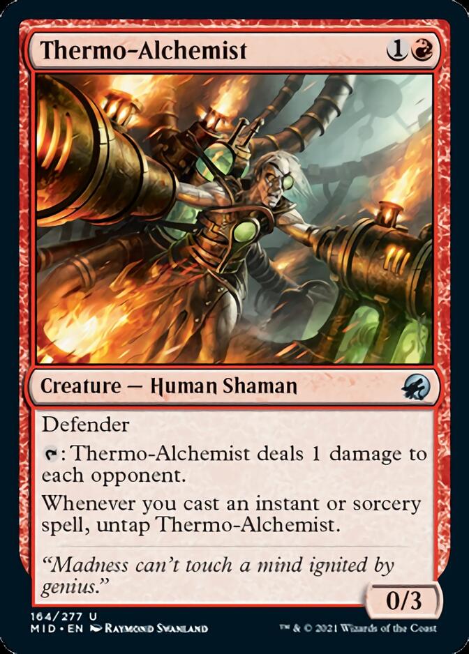 Thermo-Alchemist [Innistrad: Midnight Hunt] | Exor Games New Glasgow