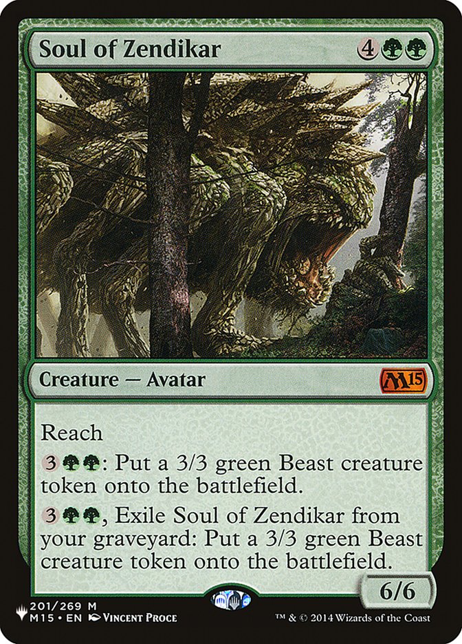 Soul of Zendikar [The List] | Exor Games New Glasgow