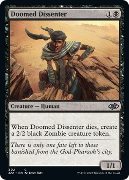Doomed Dissenter [Jumpstart 2022] | Exor Games New Glasgow