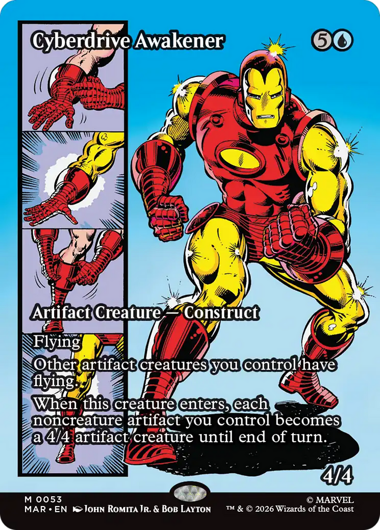 Cyberdrive Awakener (Borderless) [Marvel Universe: Eternal-Legal] | Exor Games New Glasgow