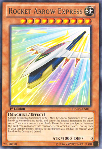Rocket Arrow Express [GAOV-EN016] Rare | Exor Games New Glasgow