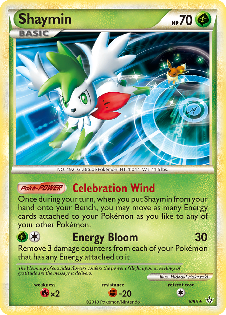 Shaymin (8/95) [HeartGold & SoulSilver: Unleashed] | Exor Games New Glasgow