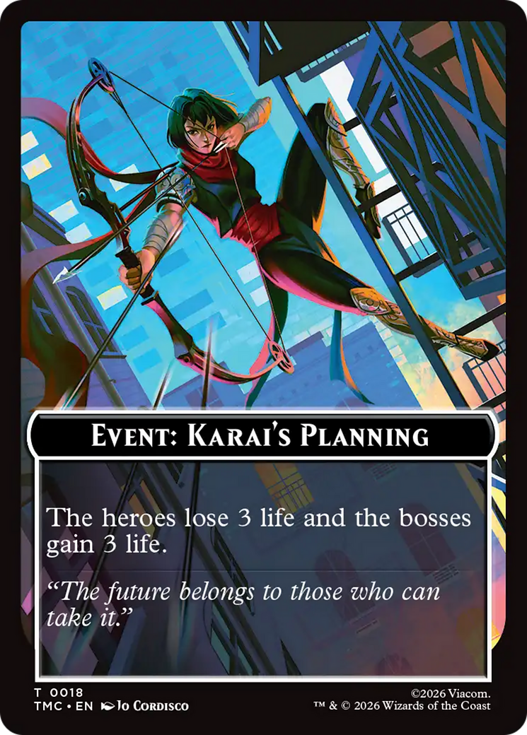 Event: Karai's Planning [Teenage Mutant Ninja Turtles Commander Tokens] | Exor Games New Glasgow