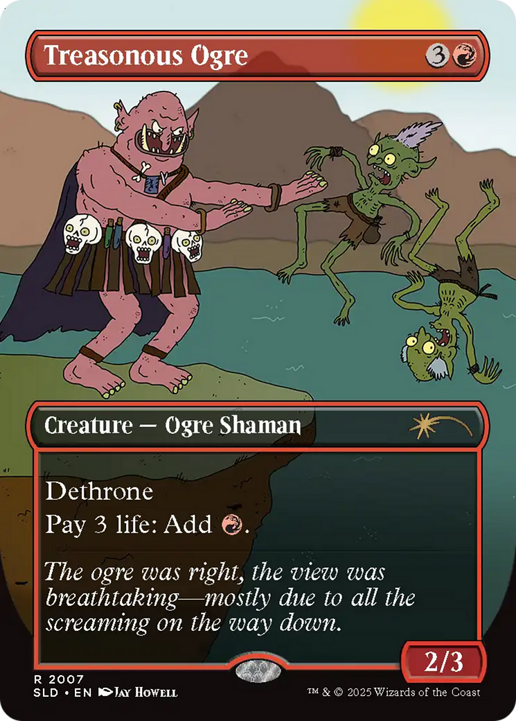 Treasonous Ogre [Secret Lair Drop Series] | Exor Games New Glasgow