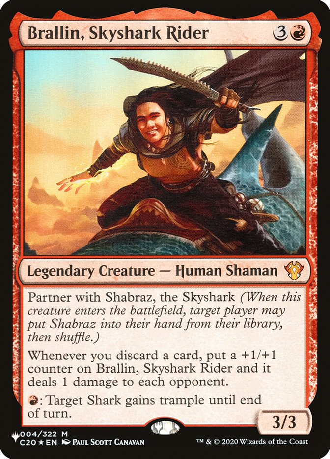 Brallin, Skyshark Rider [The List] | Exor Games New Glasgow