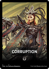 Corruption Theme Card [Phyrexia: All Will Be One Tokens] | Exor Games New Glasgow