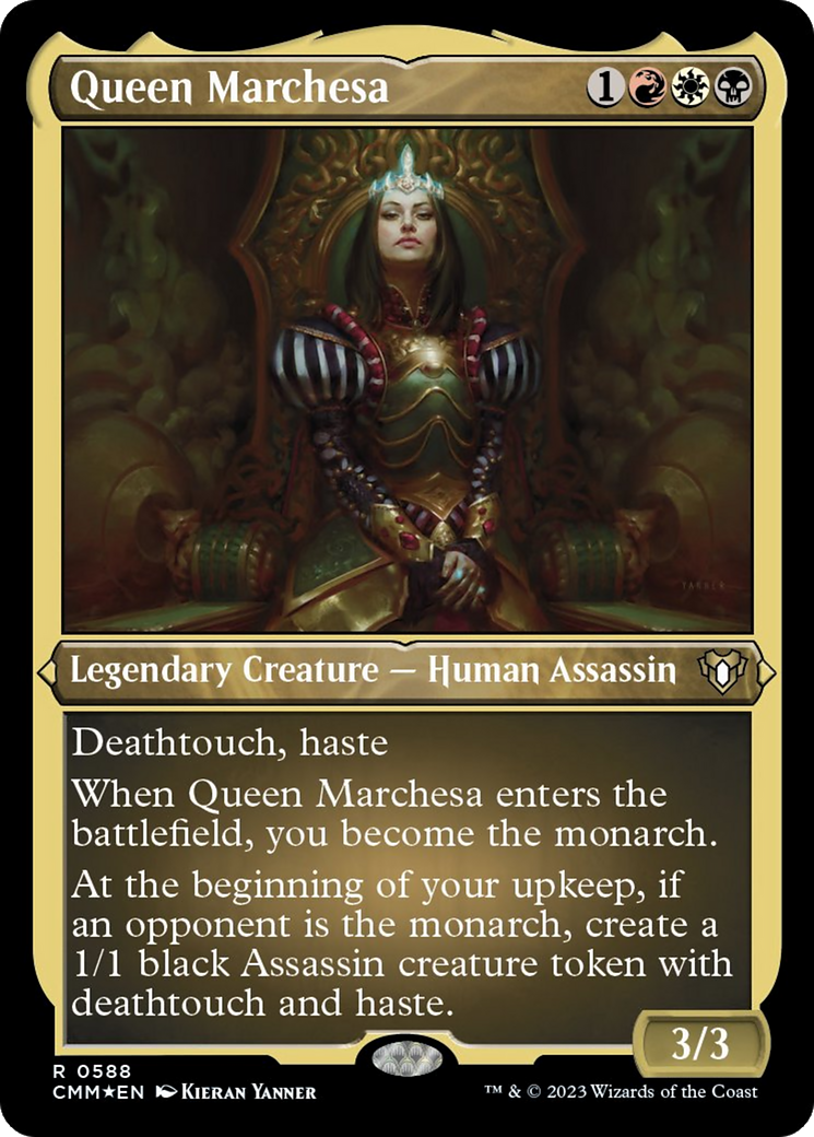 Queen Marchesa (Foil Etched) [Commander Masters] | Exor Games New Glasgow